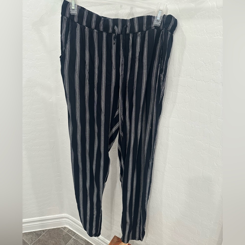 Soft flowy H&M striped pants